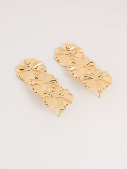 Disc Drape Earrings