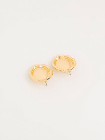 Oval Stud Earrings