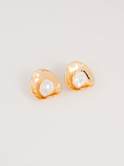 Pearl Stud Earrings