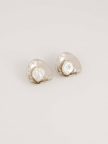 Pearl Stud Earrings