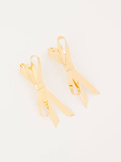 Ribbon Bow Earrings