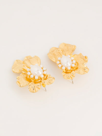 Floral Stud Earrings
