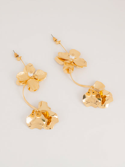 Floral Drop Earrings