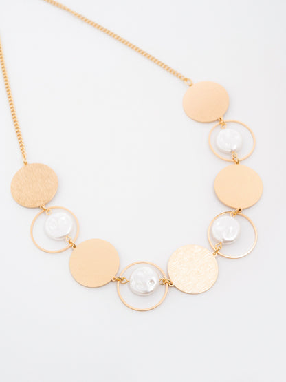 Circular Pendant Necklace