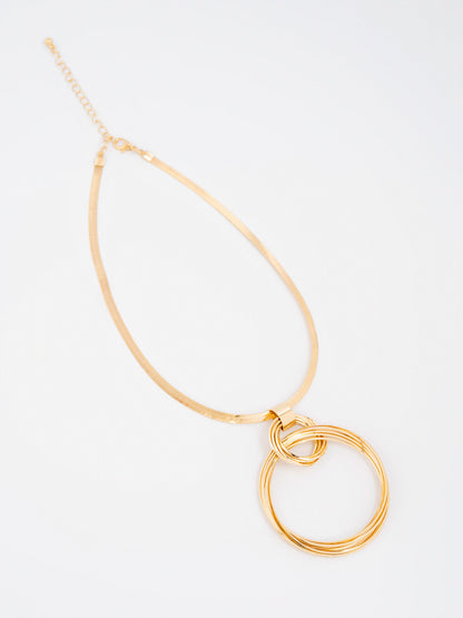 Circle Pendant Necklace