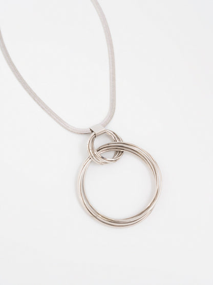 Circle Pendant Necklace