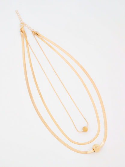 Triple Strand Necklace