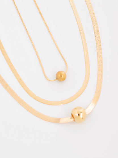 Triple Strand Necklace