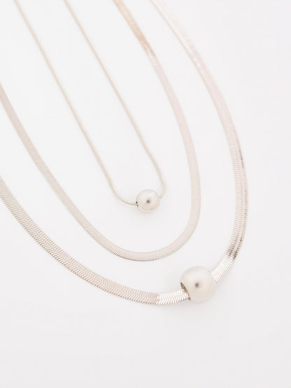 Triple Strand Necklace