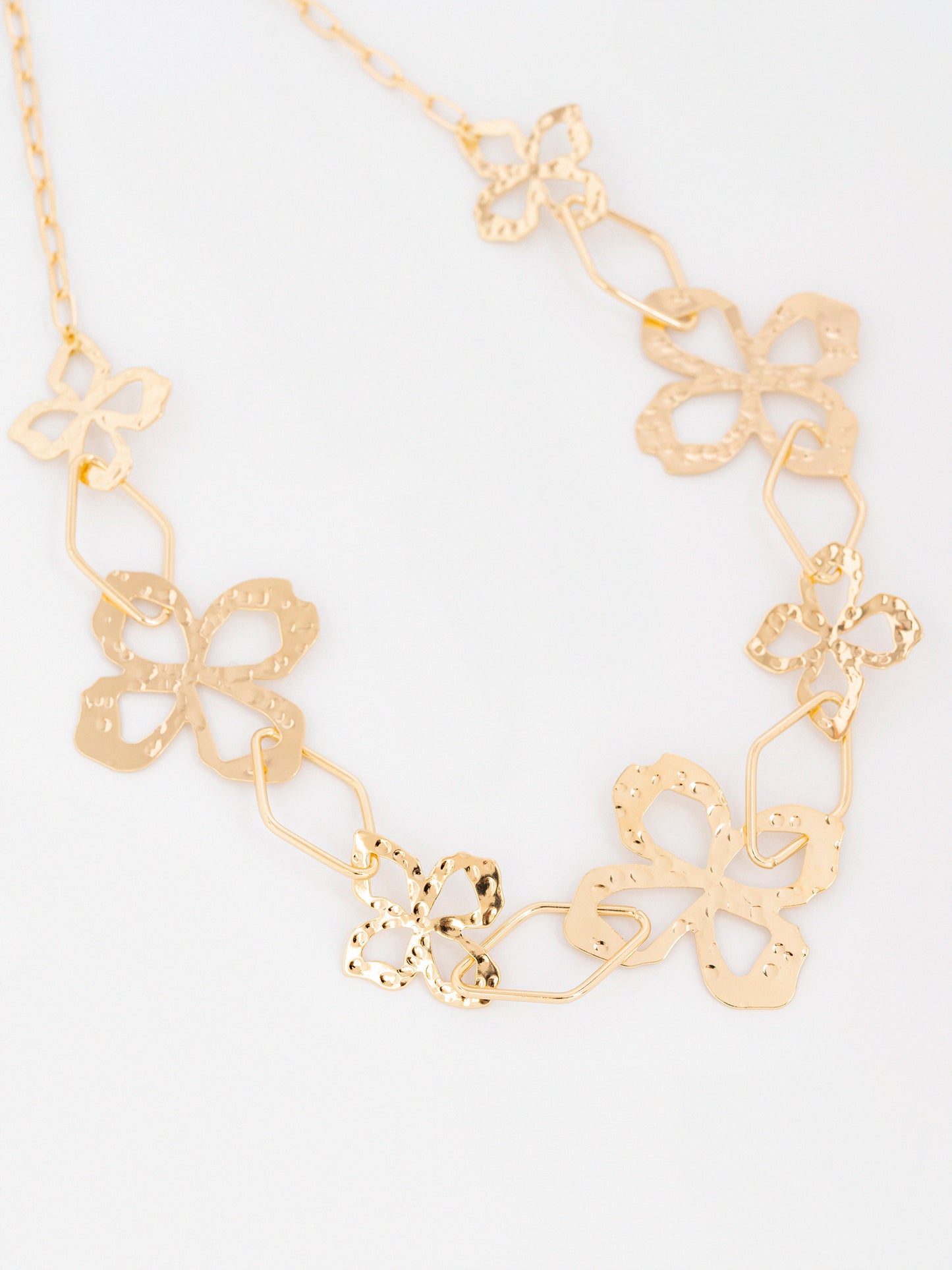 Floral Link Necklace