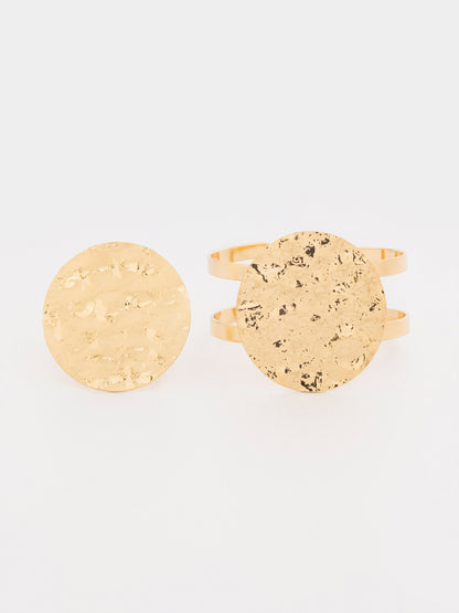 Disc Cuff Bracelet