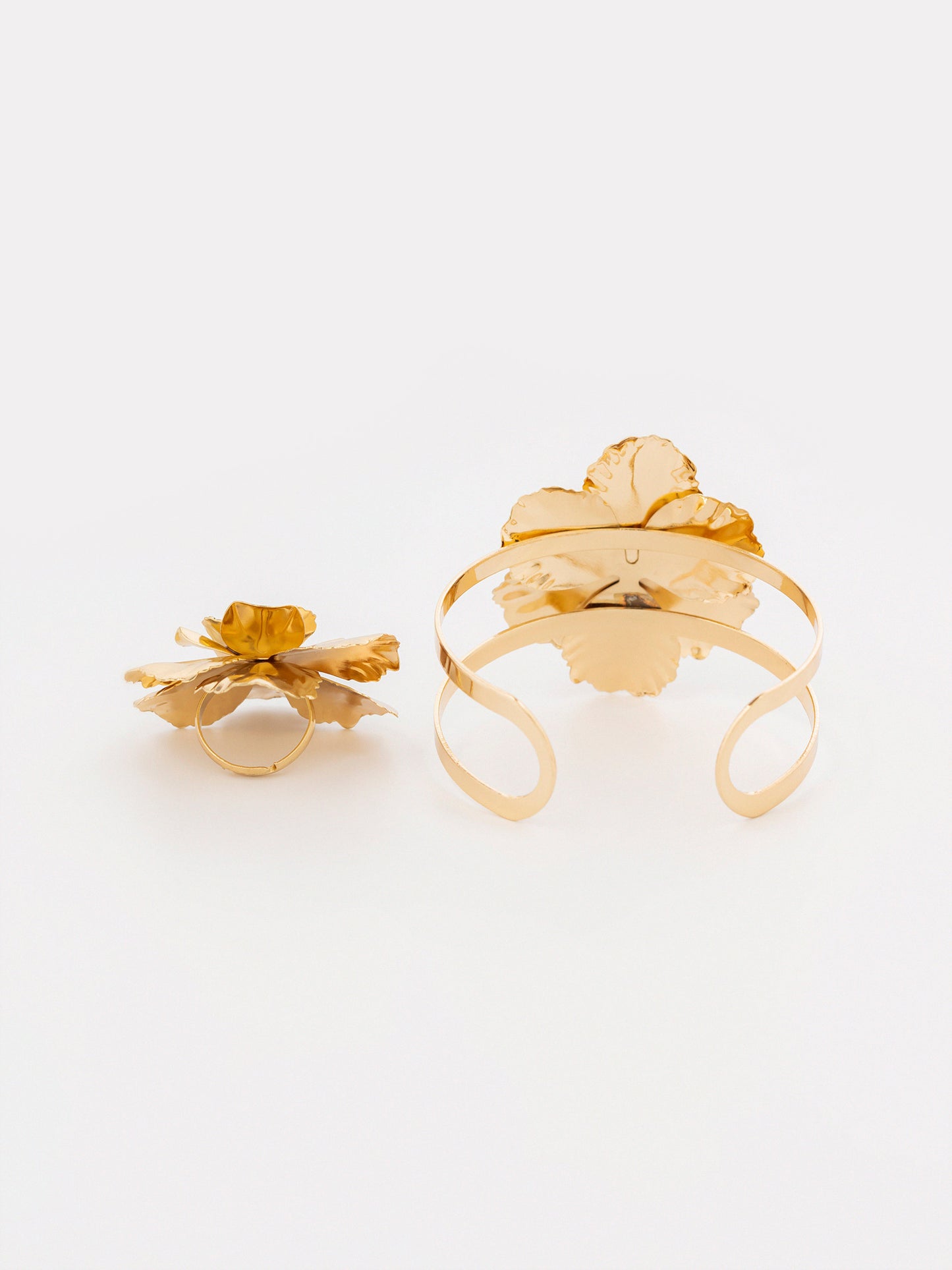 Floral Cuff Bracelet