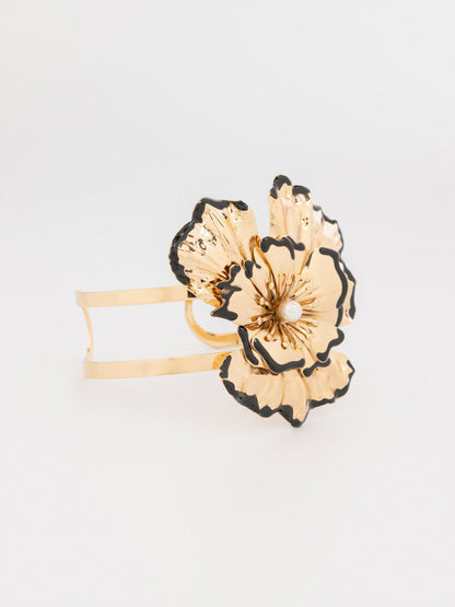 Floral Pearl Bracelet