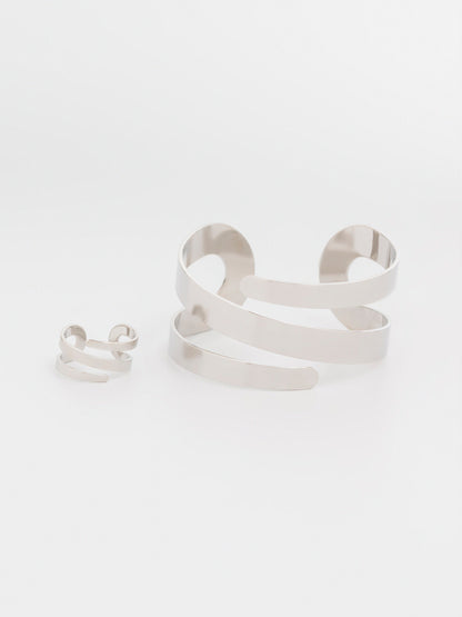 Spiral Cuff Bracelet