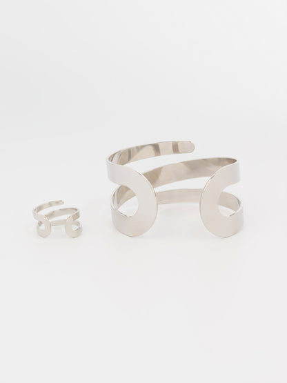 Spiral Cuff Bracelet