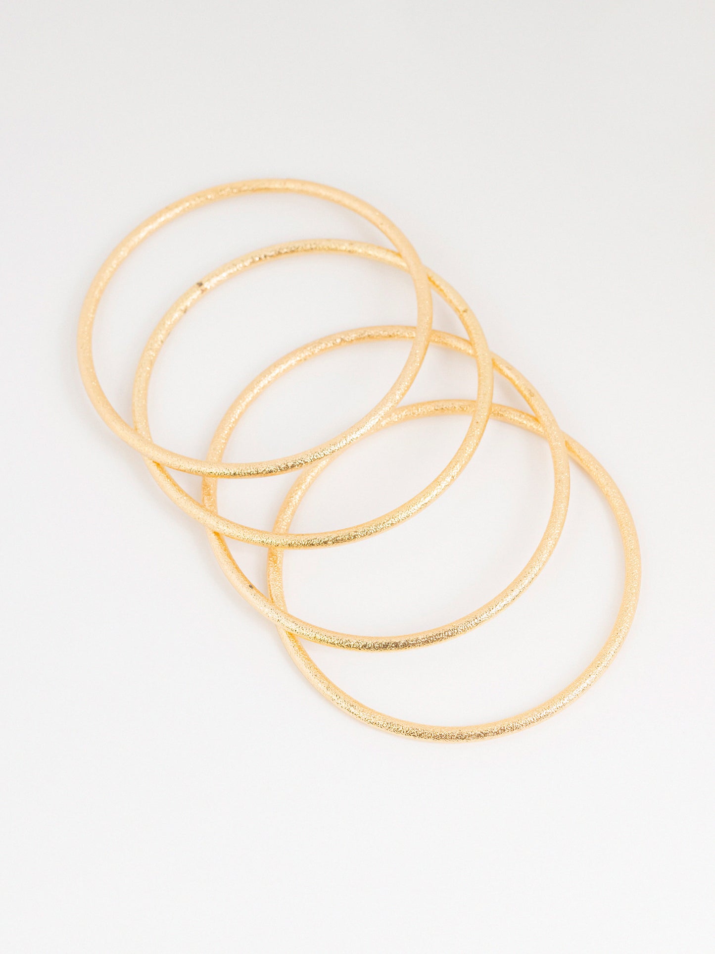 Metallic Bangles Set