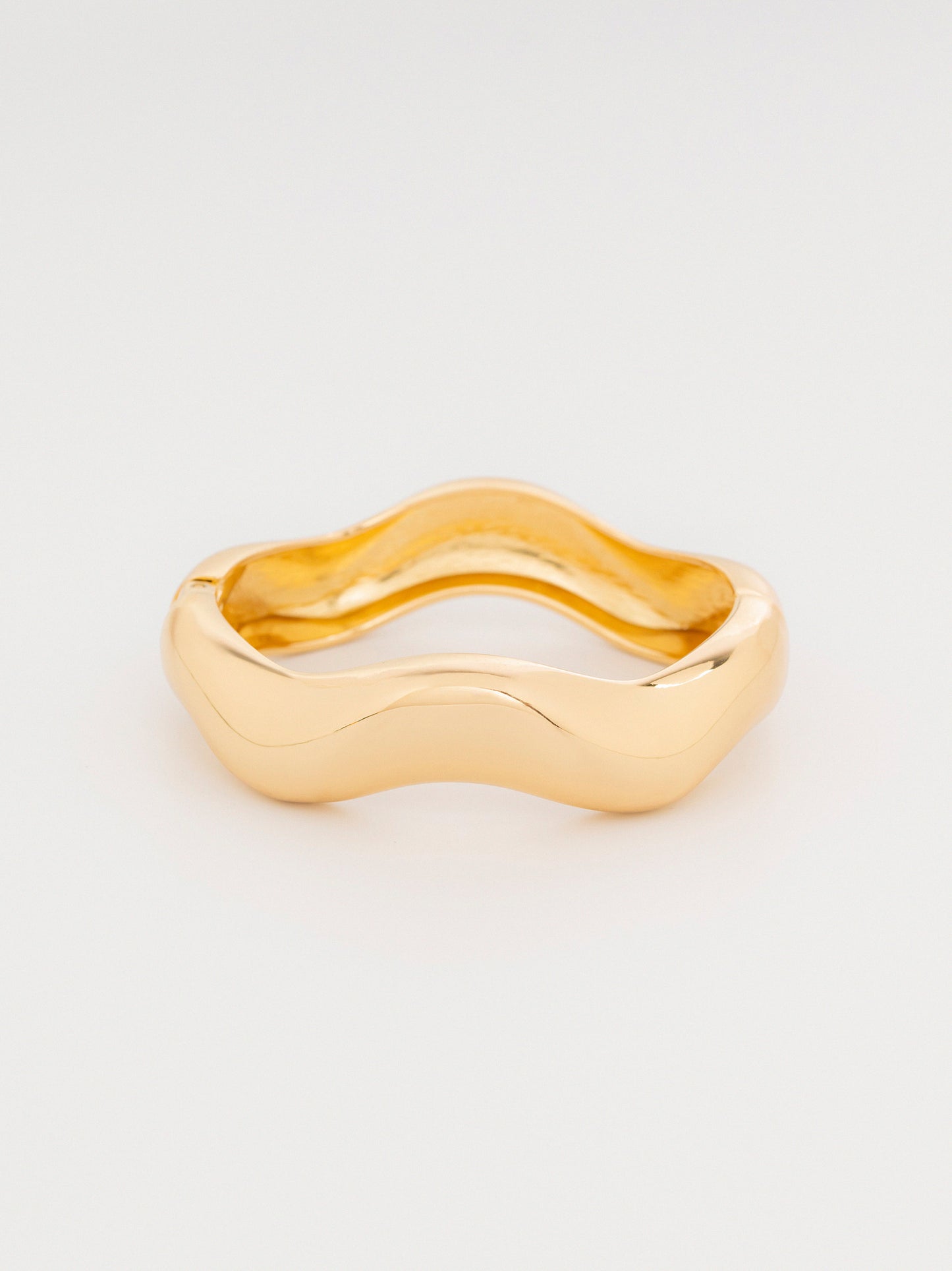 Wavy Bangle Bracelet
