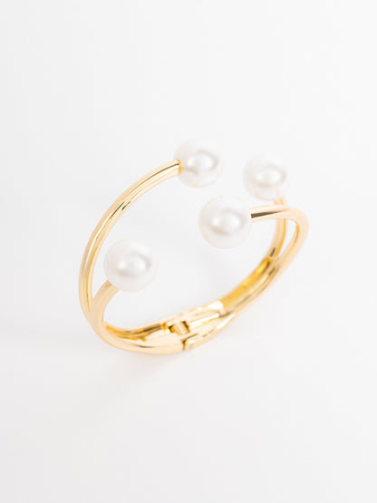 Triple Pearl Bracelet