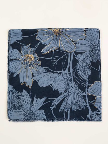 Floral Printed Scarf