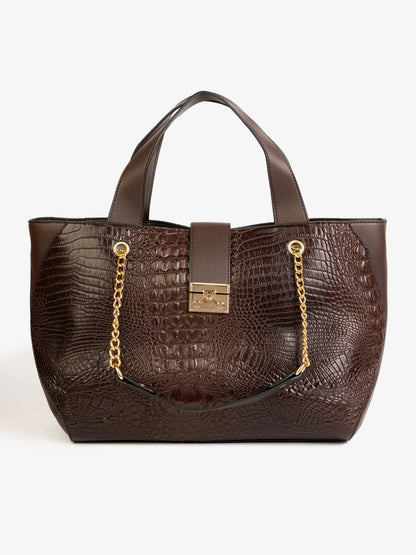 Textured Tote Bag
