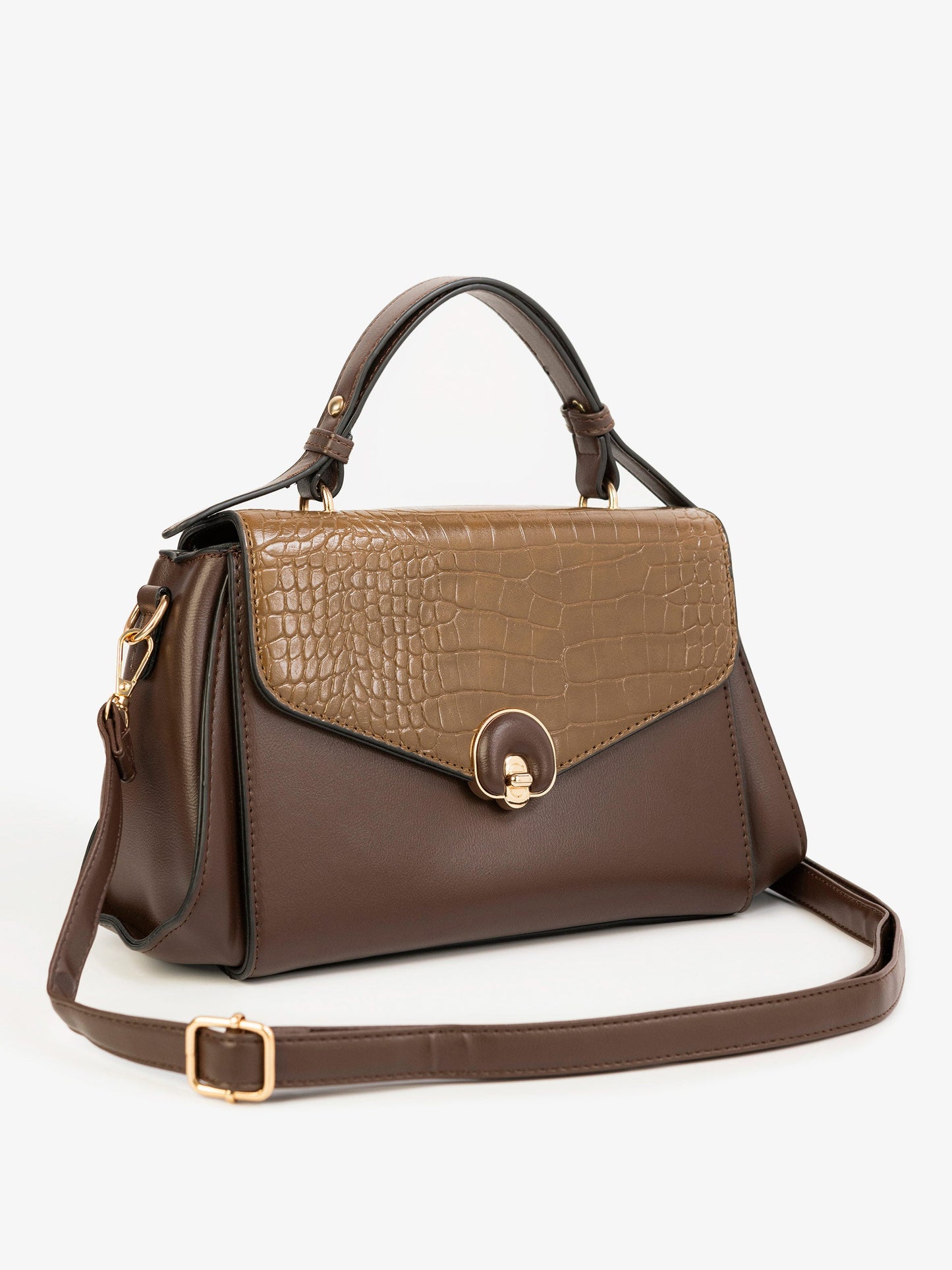 Two-tone Handbag