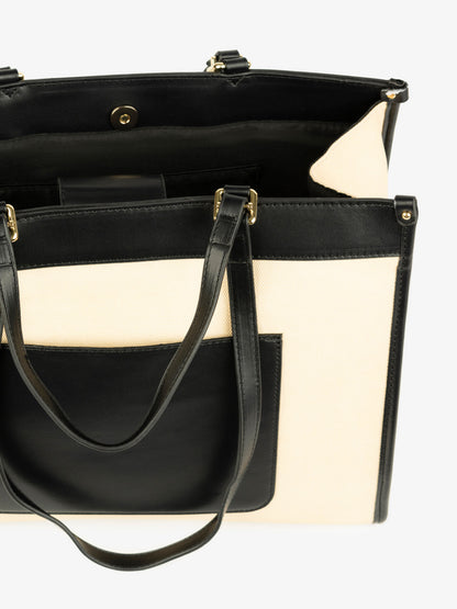 Two-tone Tote Bag