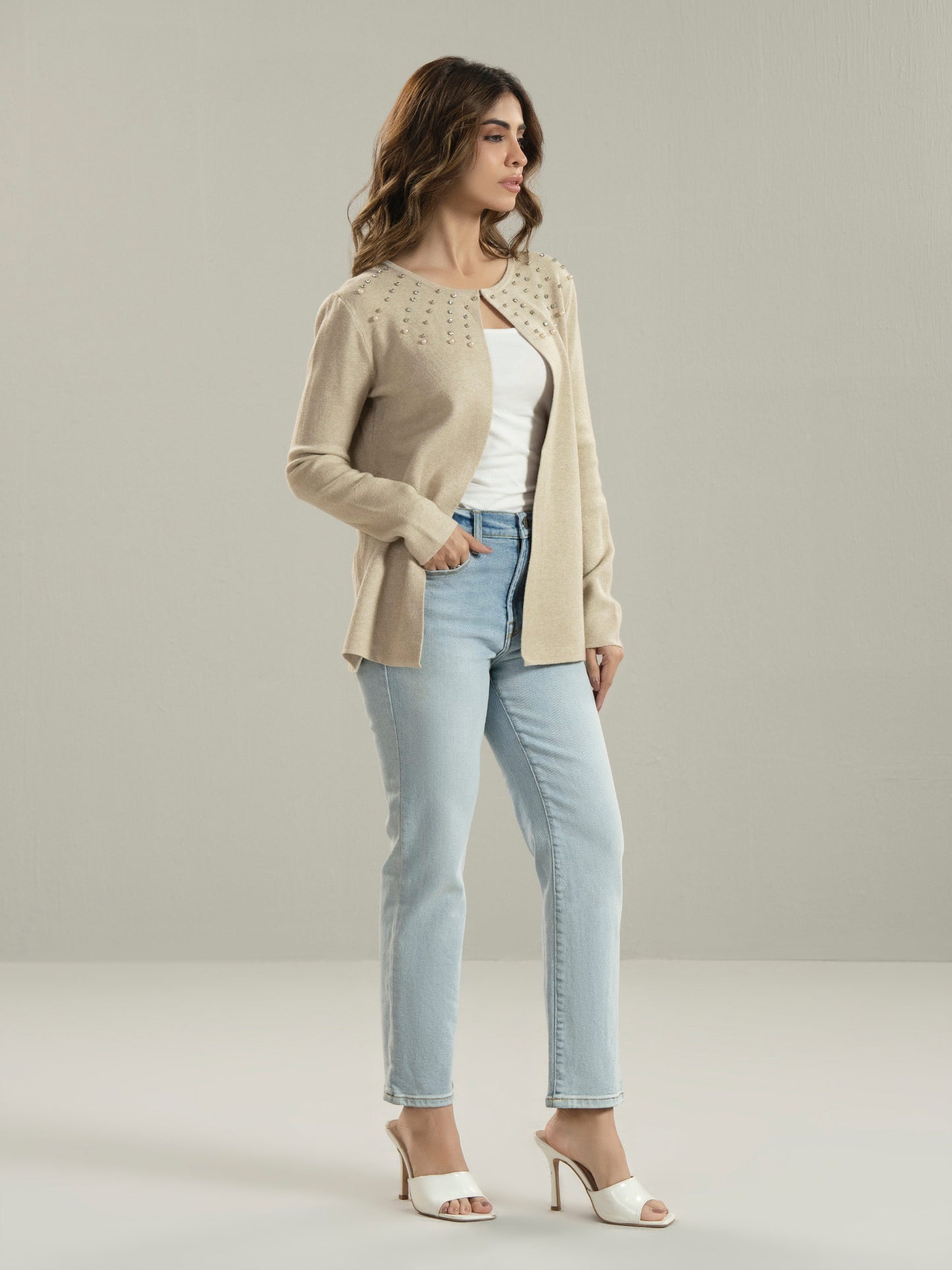 Embellished Cardigan