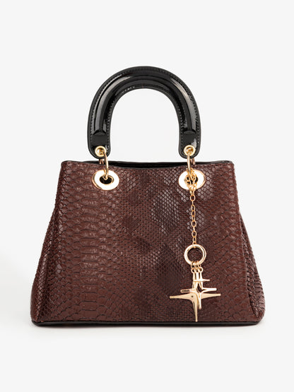 Snake Texture Handbag