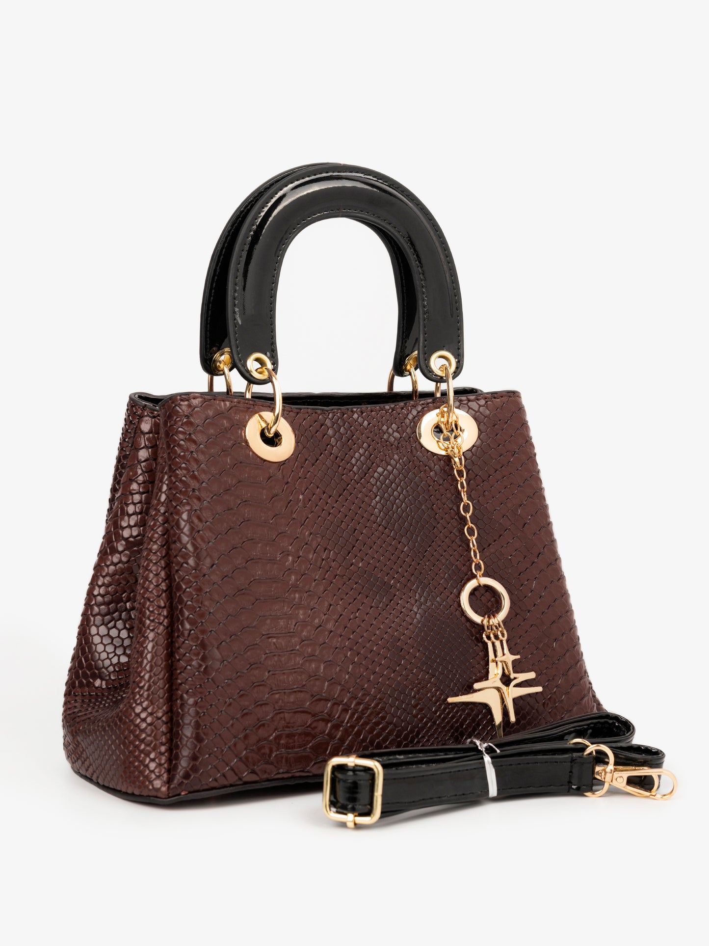 Snake Texture Handbag