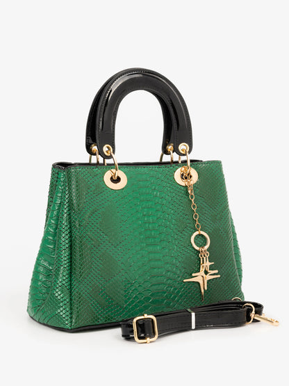 Snake Texture Handbag