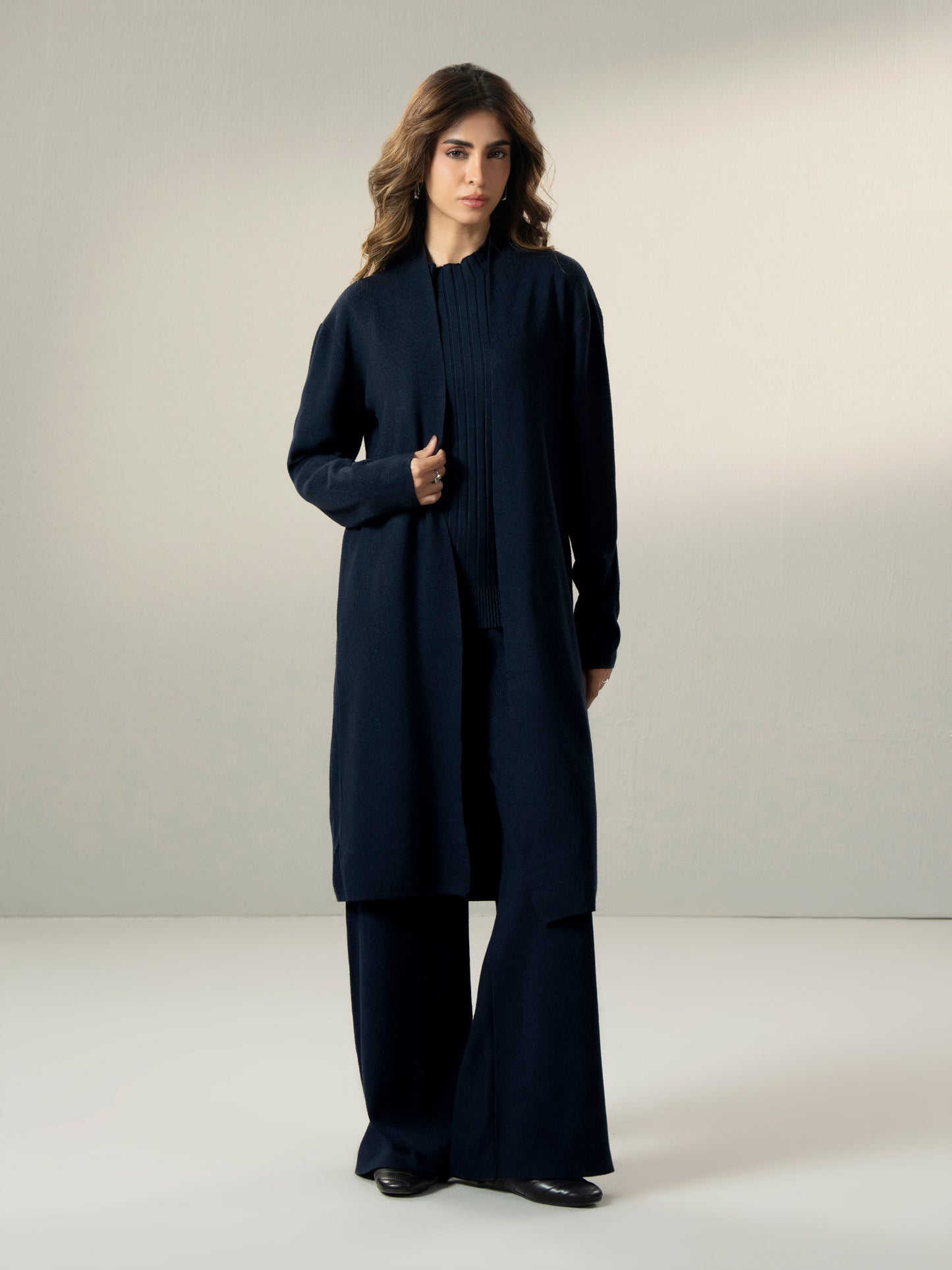 Knitted Cardigan Co-ord Set