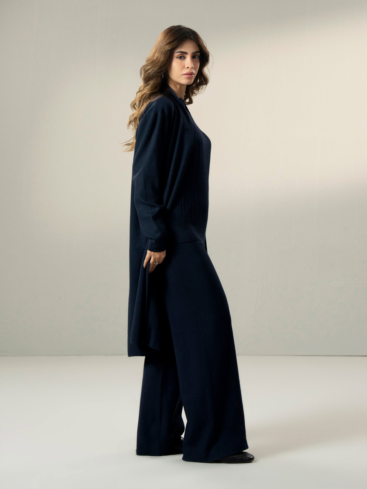 Knitted Cardigan Co-ord Set