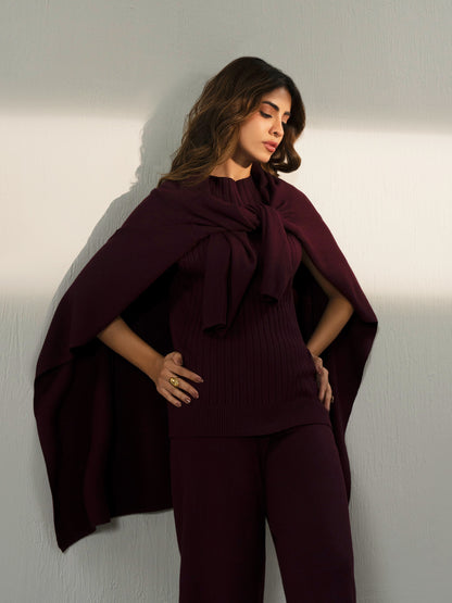 Knitted Cardigan Co ord Set