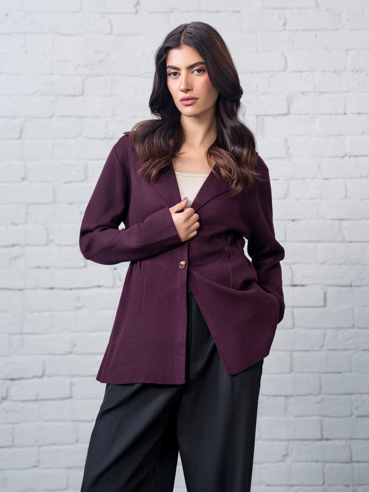 Woolen Blend Blazer