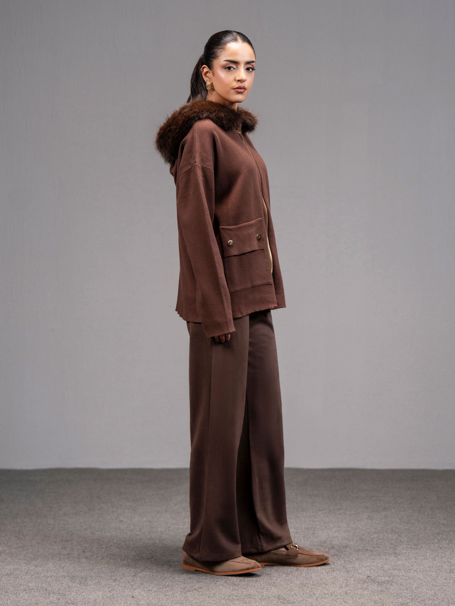 Hooded Cardigan