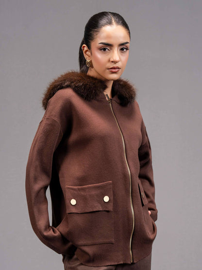 Hooded Cardigan