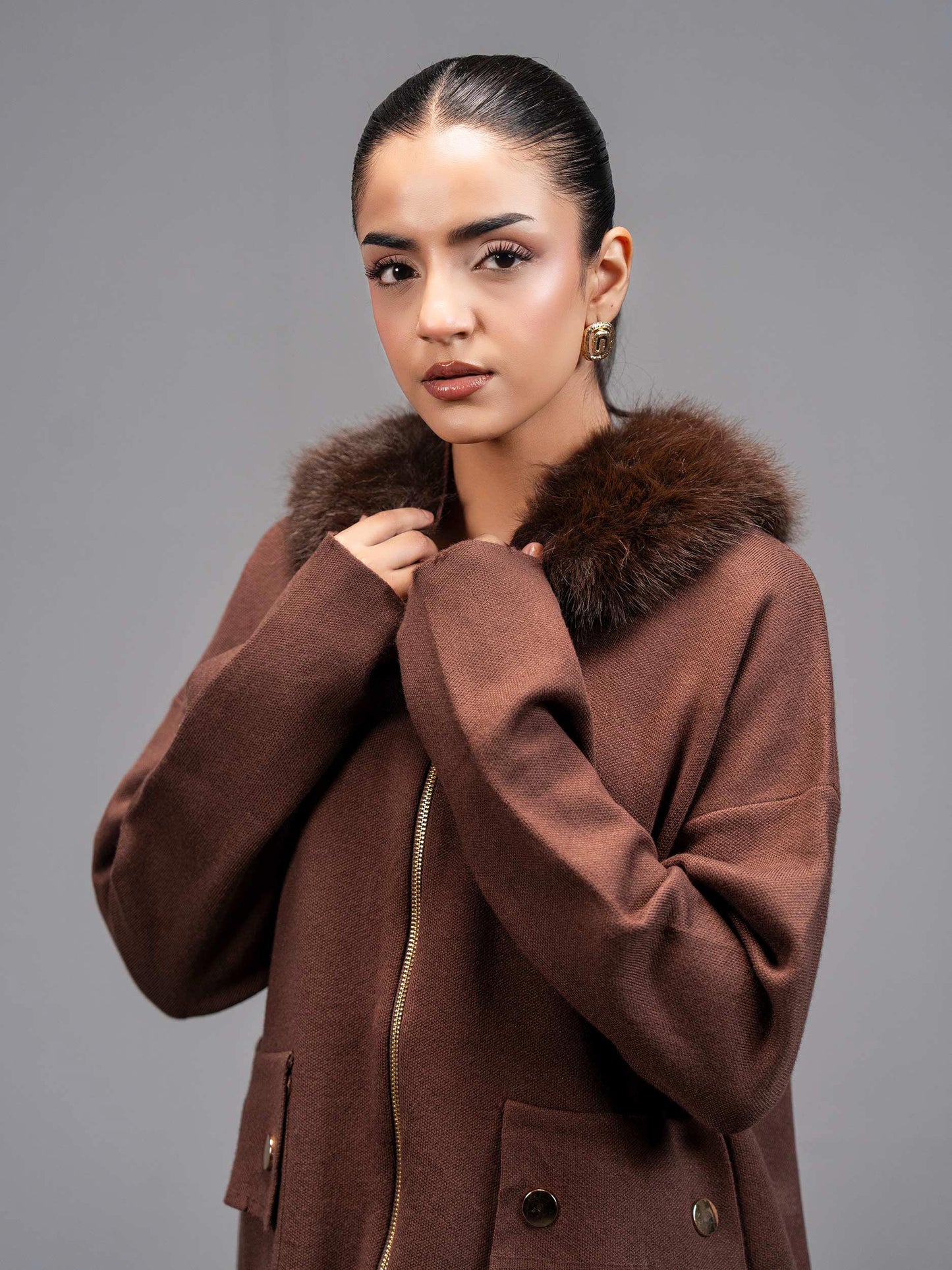 Hooded Cardigan