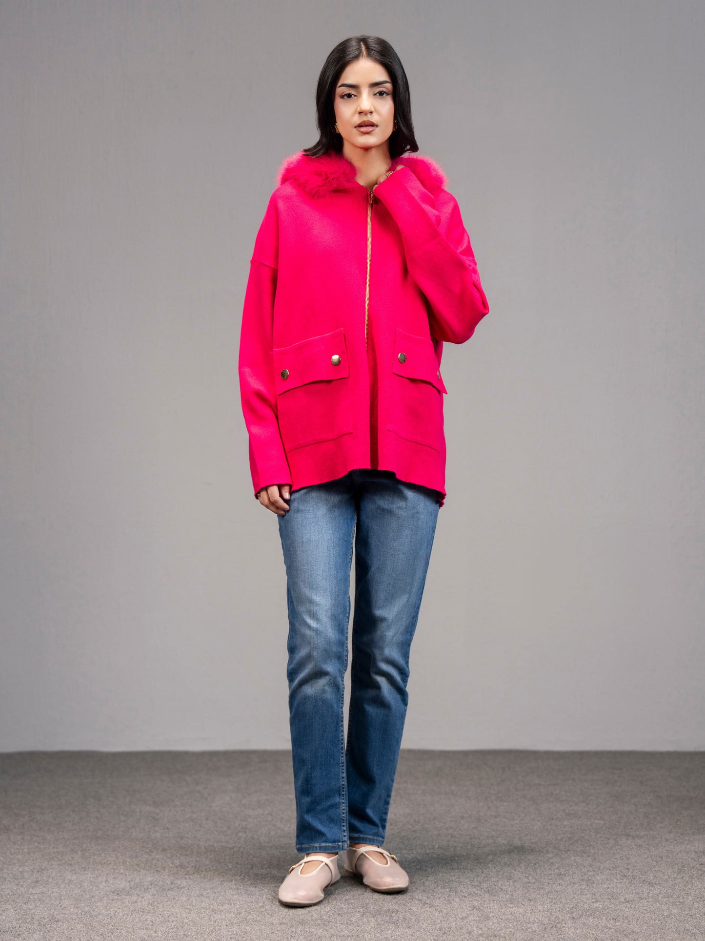 Hooded Cardigan