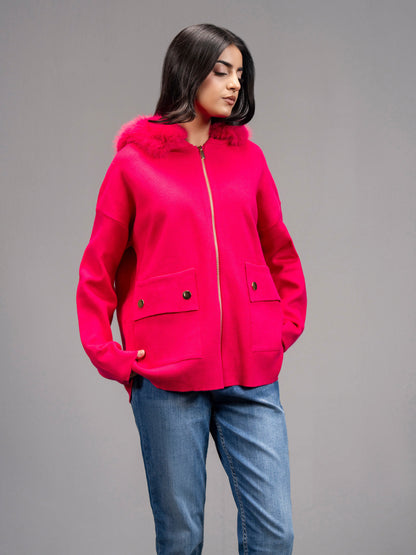 Hooded Cardigan
