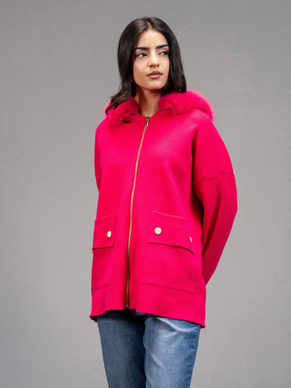Hooded Cardigan