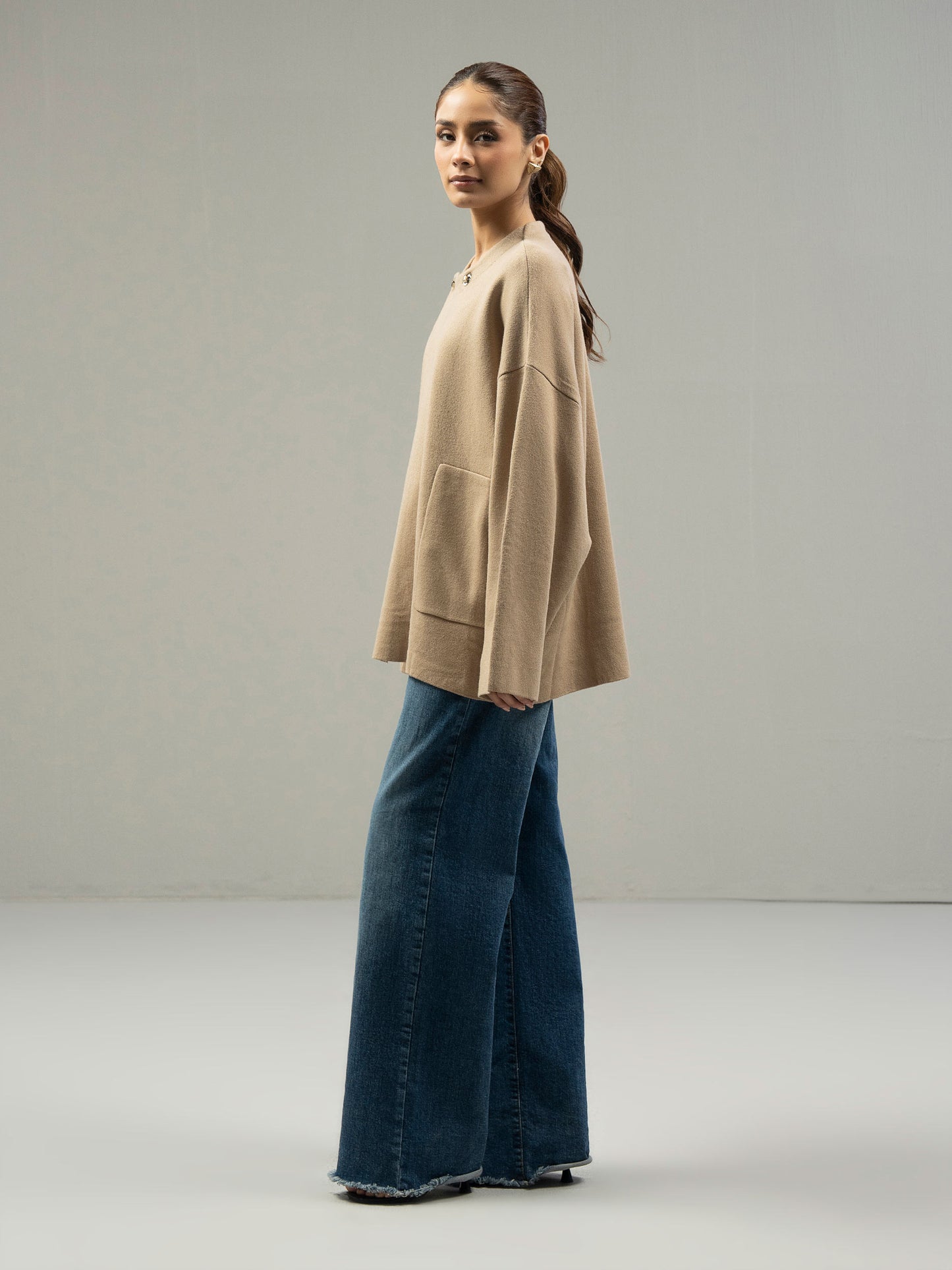 Woolen Blend Cardigan