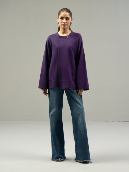 Woolen Blend Cardigan