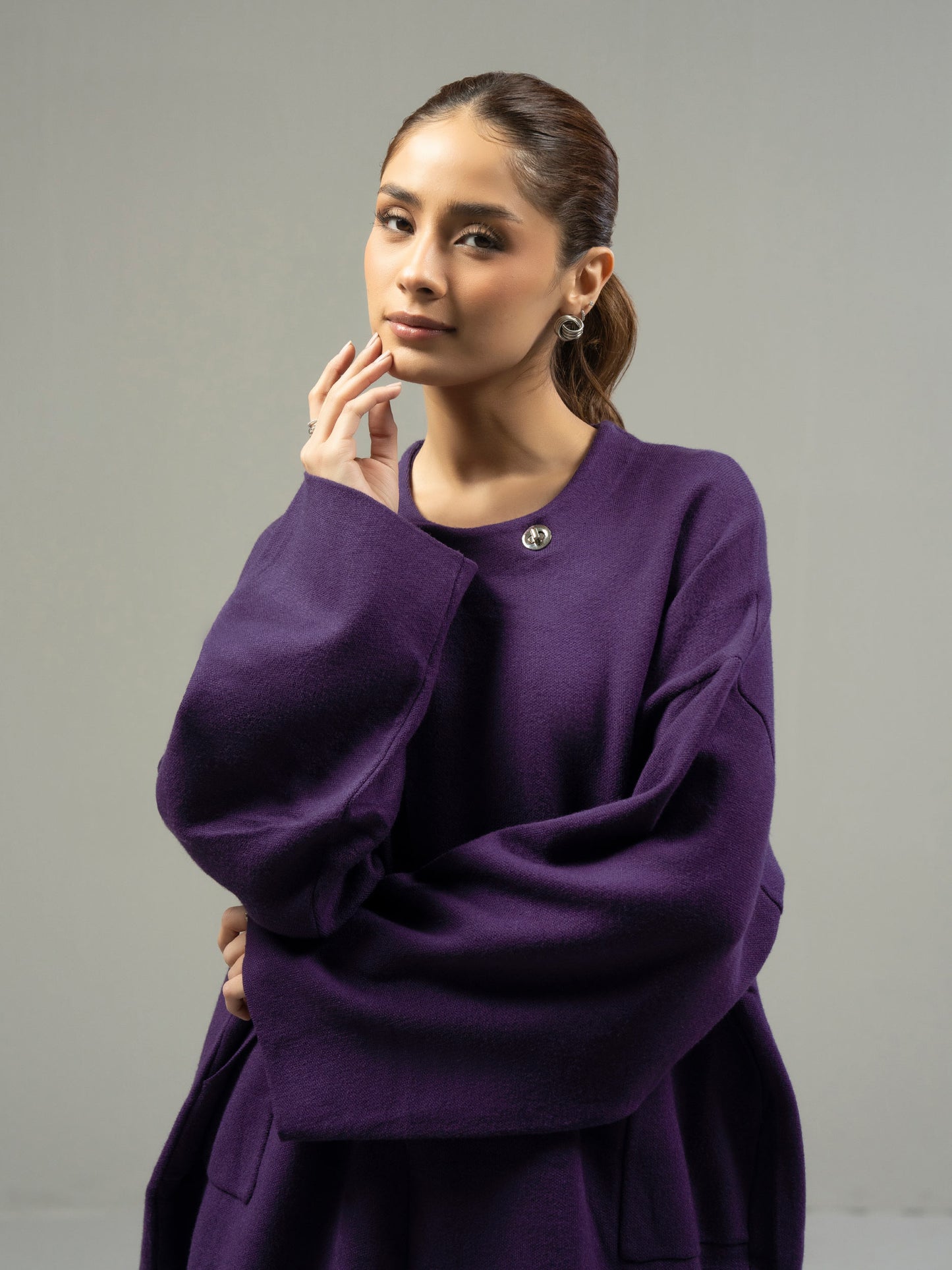 Woolen Blend Cardigan