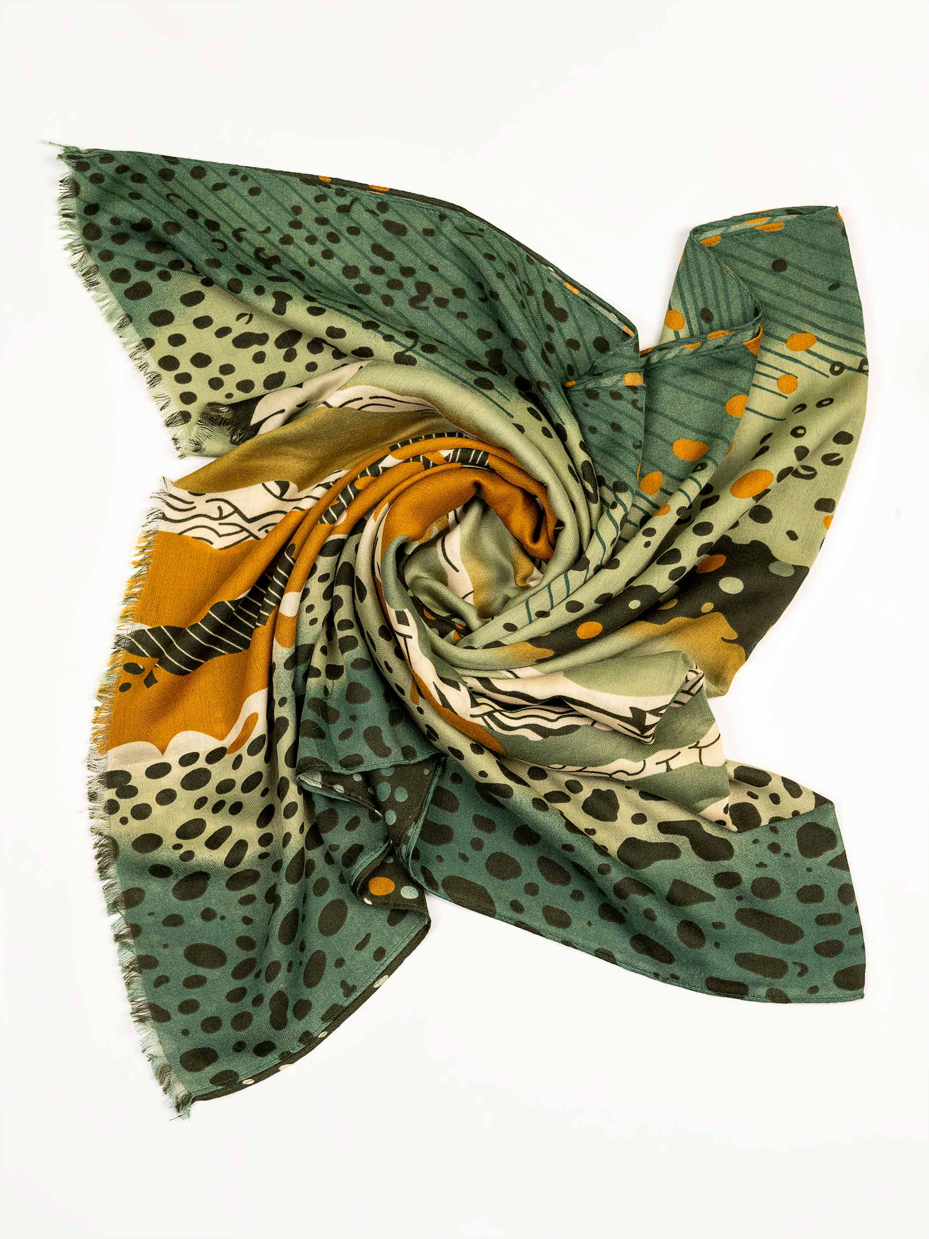 Poly Wool Scarf – Limelightpk