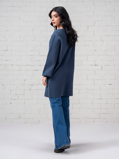 Woolen Cardigan- Embellished