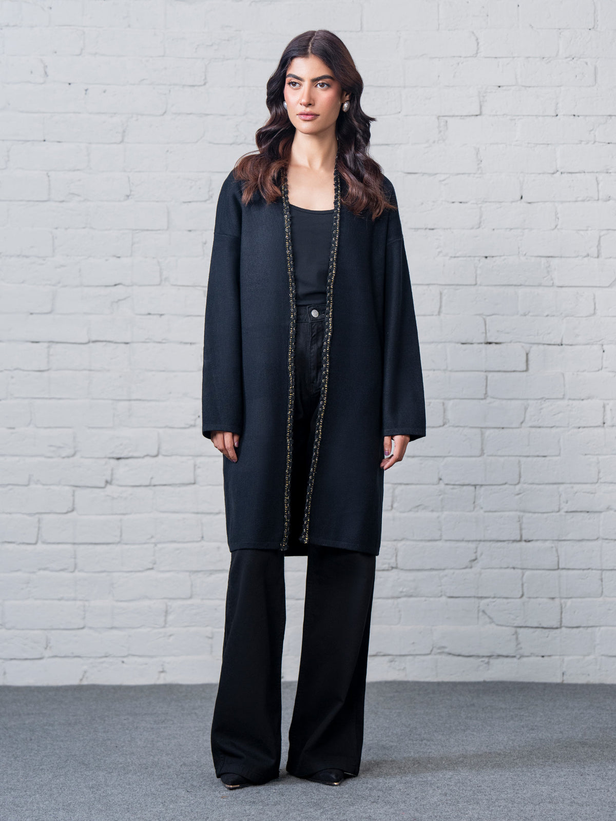 Woolen Blend Cardigan