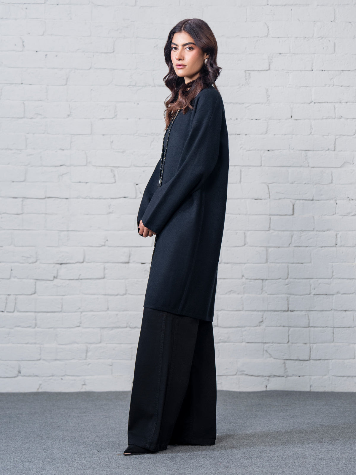 Woolen Blend Cardigan