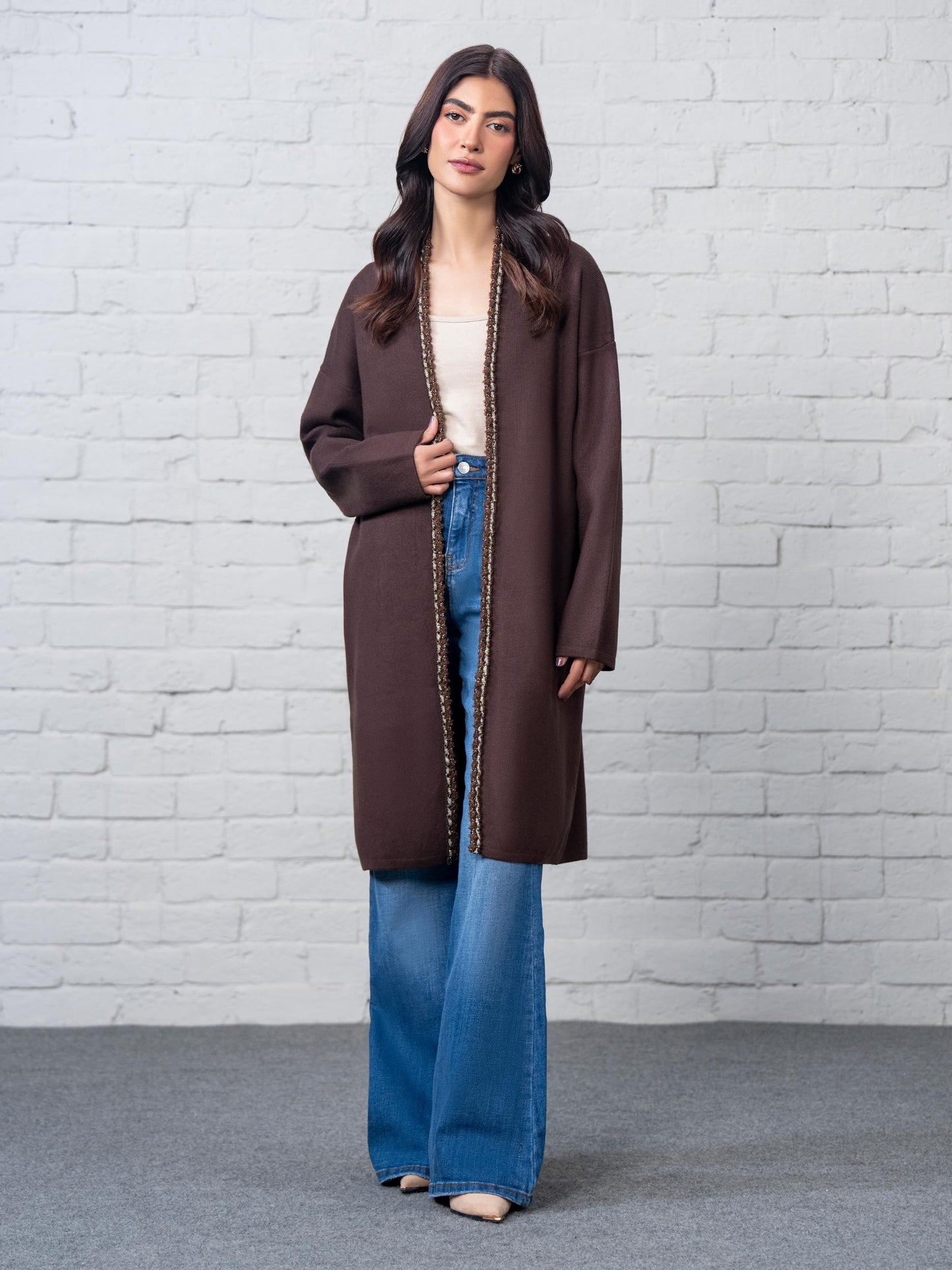 Woolen Blend Cardigan