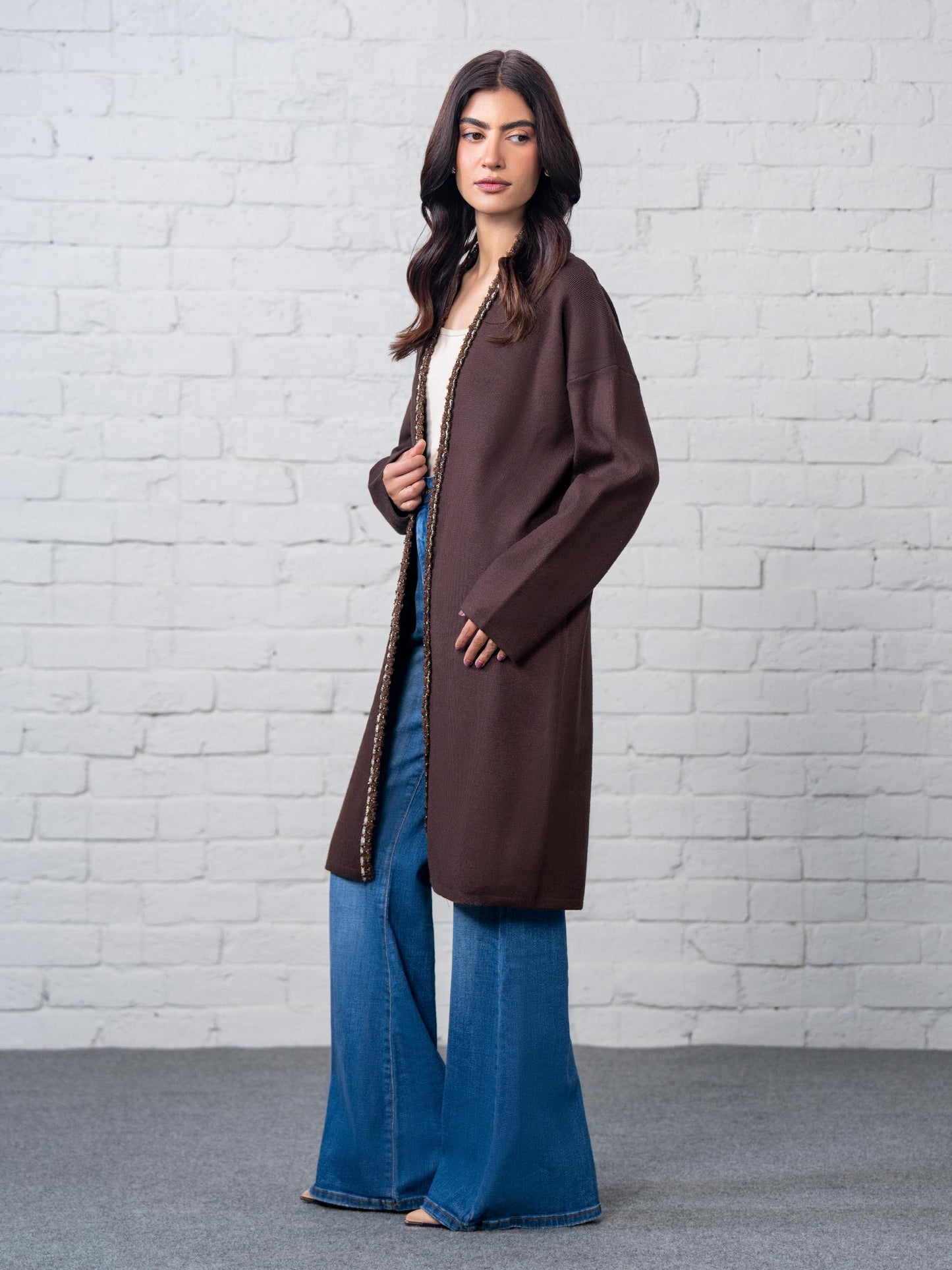 Woolen Blend Cardigan