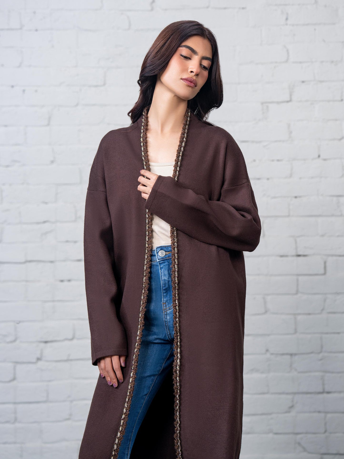 Woolen Blend Cardigan